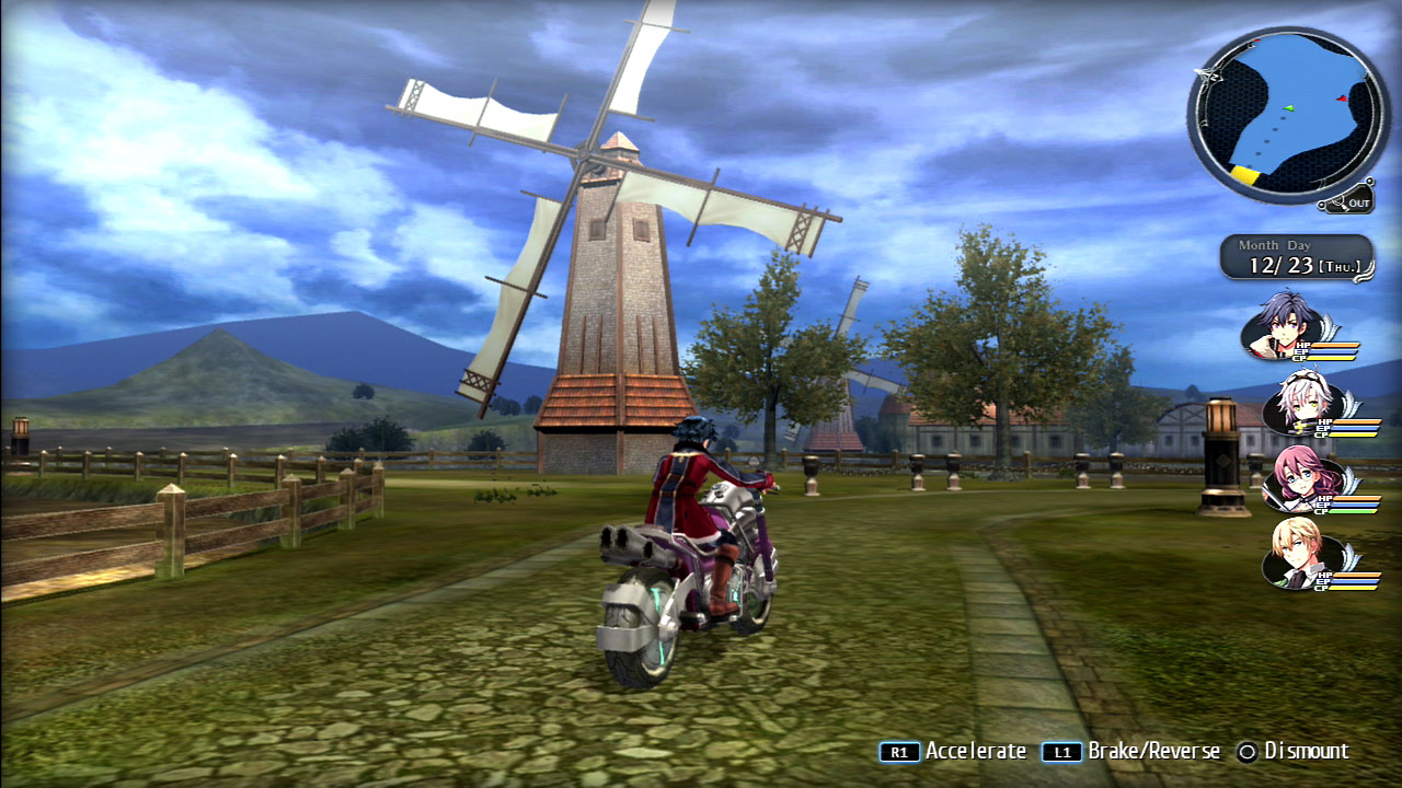 The Legend of Heroes: Trails of Cold Steel II - Horseback Riding & Orbal Bike (Transportation) screenshot 1
