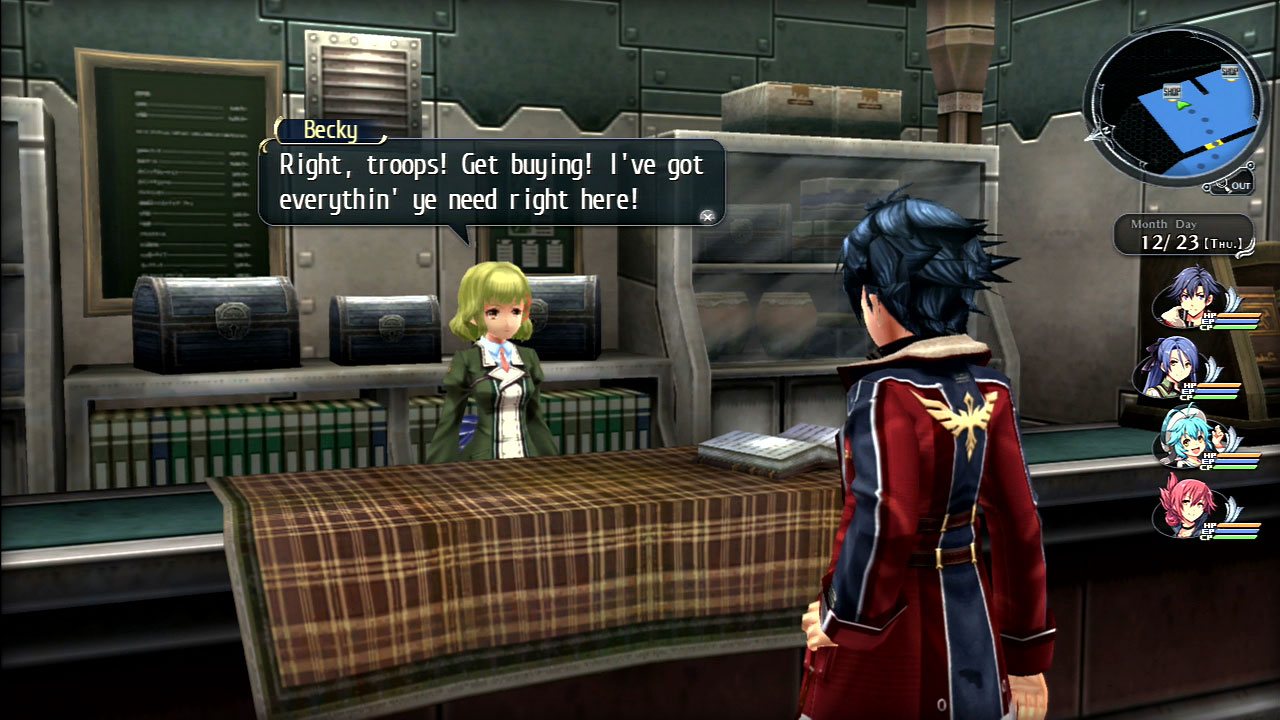 The Legend of Heroes: Trails of Cold Steel II - Facilities screenshot