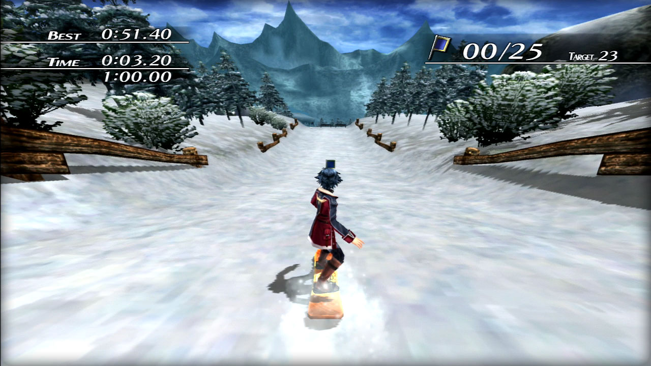 The Legend of Heroes: Trails of Cold Steel II - Snowboarding screenshot
